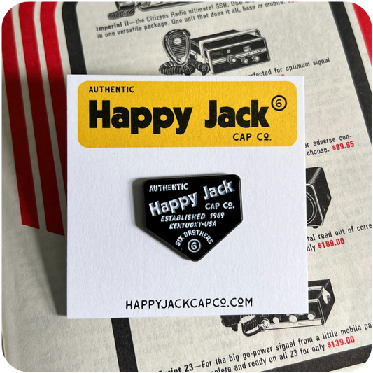 Happy Jack Badge Logo Pin